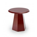 Стол журнальный HALMAR LOCA бордовый